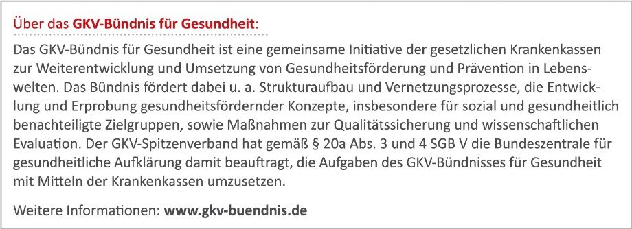 GKV-Bündnis Beschreibung